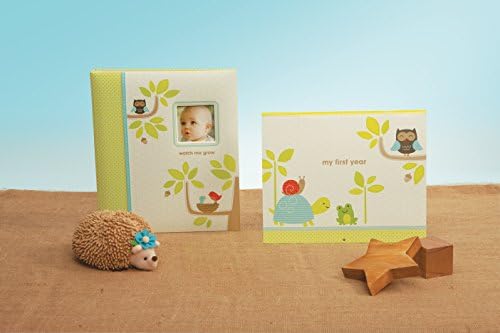 Carter's BA3-11185 Woodland Animals Gender Neutral First Year Baby Calendar with Stickers, 11'' L x 18'' H - Image 3