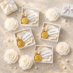 Scented White Rose Candles – Personalized Wedding Favor Candles, Bridal & Baby Shower Gifts with Dried Flowers, Wax Seal Gift Box (Bulk 10–100) - Image 7