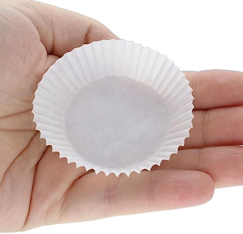 CybrTrayd No.9D Glassine Paper Approximately 17,500 Pieces – 1-3/4” Base, 1” Wall Candy Cups, White - Image 5