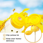 Thenshop 36 Pcs Honey Bear Bottles Plastic Empty Squeeze Jars,240 Ml/ 8 Oz - Image 4