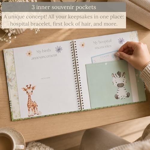 Baby memory book - Pregnancy journals & Baby’s first year album (English) - Image 6