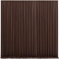 10ft x 10ft Brown Backdrop Curtain for Parties Wedding Brown Wrinkle Free Backdrop Drapes Panels for Baby Shower Gender Reveal Birthday Photo Photography Polyester Fabric Background Decoration by Suppromo