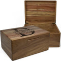 Personalized Monogrammed Keepsake Box Engraved Custom Memory Box by TopObsession