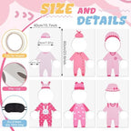 6 Set Baby Girl Shower Games Feed The Baby(Pink) - Image 2