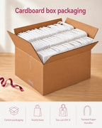 qiqee 600-Packs White Paper Gift Bags with Handles Bulk 4.5"x2.5"x6" Mini Size Paper Bags Multiple Uses - Image 4