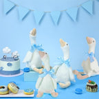 Chunful 6 Set Blue One Silly Goose 1st Birthday Decoration 11.8 Inch - Image 2