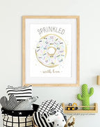 Donut Theme Baby Sprinkle Guest Sign in Poster, 11x14 Inch - Image 6
