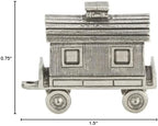 Danforth Birthday Train Candleholder Caboose | Pewter Handcrafted in USA - Image 7