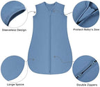 Yoofoss Baby Sleep Sack 18-24 Month 0.5TOG 100% Organic Cotton 2-Way Zipper - Image 5