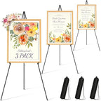 Display Black Easel Stand for Sign, Instant Tripod Collapsible Floor Easels by Onlydowhatyouwant