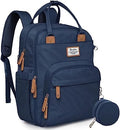 RUVALINO Baby Diaper Bag Backpack with Changing Pad, Peacock Blue by RUVALINO