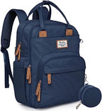 RUVALINO Baby Diaper Bag Backpack with Changing Pad, Peacock Blue by RUVALINO