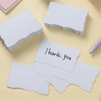 Toperd 120 Pieces Mini Business Cards, 3 x 5 inches, White (Pack of 3) - Image 5