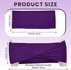 Pack of 125 Spandex Chair Sashes without Slider Buckles – Cadbury Purple - Image 2
