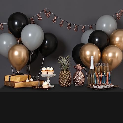 32 Pack Black Plastic Tablecloth for Rectangle Tables, Premium Decorative Black Disposable Table Cloths for Parties, Bulk Rectangle Party Table Cover for Birthday, Wedding, Anniversary, 54 x 108 Inch - Image 5