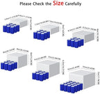 6 Pcs White Acrylic Boxes for Display as Buffet Risers and Stands, Food Risers for Party, Table, Stands, including 10", 9", 8.5", 8", 7.5", 6.8", (Large, 6Pcs, White) - Image 3