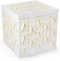 Kolldenn Extra Large Gender Reveal Gift Box with Lid Bows, 28x28x28, Gold by Unknown