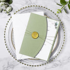 ponatia Sage Green 5x7 Wedding Invitation Envelopes Sleeves - Image 3