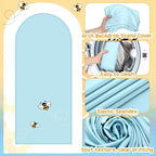 3 Pcs Baby Shower Arch Backdrop Cover Baby Shower Photo Background Decor - Image 6