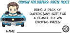 Classic Boy Blue Race Car Baby Shower Invitation Bundle: 20 Fill-In Invitations, Baby Book & Diaper Raffle Tickets - Image 4