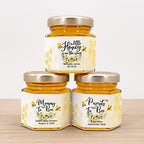 Honey Baby Shower Favors, Classic Honey Bee Themed Baby Shower, Honey Baby Shower Favors, Honey Favors, Mini Honey Jar Favors, Watercolor Bee Baby Favors (Set of 12) - Image 2