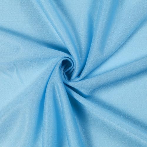 Pack of 40 Yard Chiffon Drapery Fabric, 60" Wide, Multiuse - Turquoise - Image 3