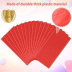 32 Pack Red Plastic Tablecloth for Rectangle Tables, Premium Decorative Red Disposable Table Cloths for Parties, Rectangle Party Table Cover for Birthday, Wedding, Christmas, Anniversary, 54 x 108Inch - Image 4