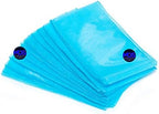 MDS Pack of 200 Organza Chair Sashes for Wedding & Event Décor – Turquoise - Image 6