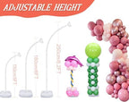 OurWarm 8.2FT & 6FT Half Balloon Arch Stand, Balloon Arch Kit for Party - Image 6