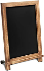 Rustic Torched Tabletop Chalkboard Sign/Hanging Magnetic Wall Chalkboard/Small Countertop Chalkboard Easel/Kitchen Countertop Memo Board / 12" x 17" in. Weddings, Birthdays, Baby Announcements by HBCYCreations