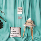 Turquoise Backdrop Curtains 30ftx8ft Mermaid Polyester Photo Drapes - Image 5