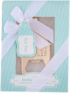 24pcs Poppin Bottle Bottle Opener Baby Shower Favors Gift for Boy with Exquisite Packaging Box,Baby Shower Souvenirs For Guests Boy Baby Shower Party Decor Supplies by WeddParty (Blue A, 24) - Image 3