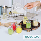 Ritayedet 3.4 Oz Small Glass Jars With Lids, 40 Pack Wedding Favors - Image 6