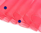 MDS Pack of 100 Organza Chair Sashes for Wedding & Event Décor – Coral - Image 4
