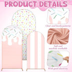 Foilswirl 34 Pcs Ice Cream Arch Backdrop Covers, Ice Cream Party Decoration - Image 5