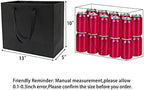 HUAPRINT Large Black Gift Bags with Handles, 30 Pack, 13x5x10 IN - Image 2