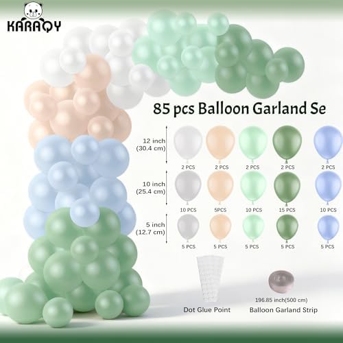 Golf Baby Shower Decorations - A Little Putter Is On The Way Backdrop with Golf Party Balloon Garland and BABY Boxes, All-in-One Party Set for Birthday Gender Reveal - Image 3