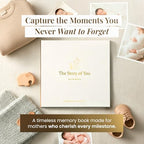Premium Baby Memory Book for Boy or Girl, Milestone Journal & Scrapbook - Image 4