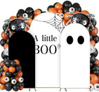 3 Pcs Halloween A Little Boo is Almost Due Arch Backdrop with 4FT 5FT 6FT by Unknown