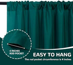 MEETSKY Green Backdrop Curtains,Party Backdrop Drapes,5ft x 10ft,2 Panels - Image 5