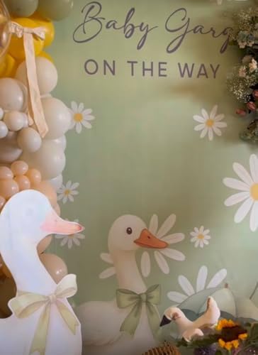 One Silly Goose Arch Backdrop Cover 5FT Daisy Flower Green Arch Stand Cover for Baby Shower 1st Birthday Party Decorations - Image 7