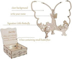 Ftupza Guest Book Alternative with 80 Wooden Butterflies - Image 5