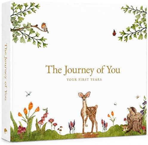 Baby Memory Book, First 5 Years, Woodland Baby Book and Keepsake Journal by KidsNAll