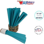Gift Wrapping Tissue Paper 15X20 480 Pack by A1 Bakery Supplies (Caribbean Teal) - Image 5