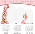 Arch Covers Set of 3(7.2FT+6.6FT+6FT), Arch Backdrop Stand Cover - Image 5