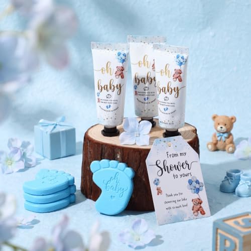 25 Sets Blue Bear Baby Shower Favors for Guests - Image 5