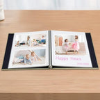 Large Photo Album Scrapbook – Holds 4x6, 8x10 Pictures – Self-Adhesive Pages for Baby, Wedding, Travel & Family Memories | Includes Metallic Pen & Scraper/Light Matcha Large DIY Memory Book for Gifts - Image 3