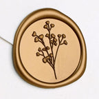 UNIQOOO 50 Pack Garden Flower Pre-Folded Vellum Jackets&Wax Seal Stickers - Baby‘s Breath - Image 7