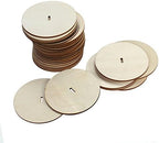 Tinksky 1-40 Wooden Table Numbers with Holder Base for Wedding Home Party Decoration, Pack of 40 - Image 6