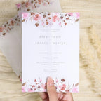 50 Pack Blush Pink Floral Vellum Jackets& Eucalyptus Wax Seal Stickers - Image 5